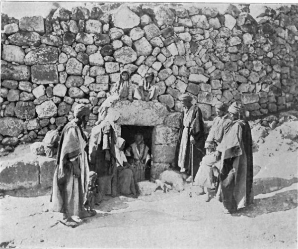라자로의 무덤 (1906년 촬영)