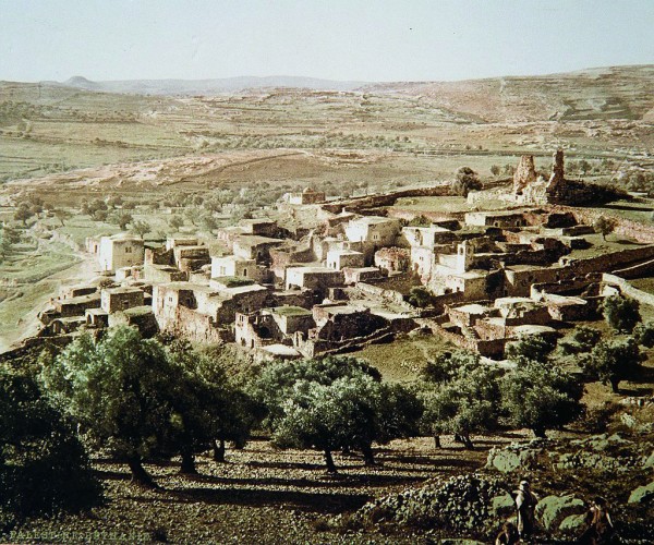 베타니아 전경 (1890년 촬영)